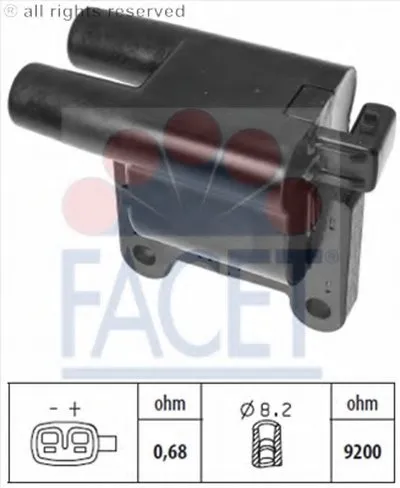 Катушка зажигания FACET купить
