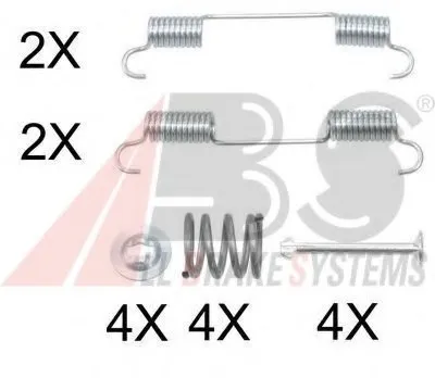 Комплектующие, стояночная тормозная система A.B.S. купить