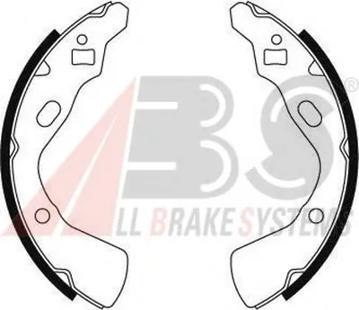 Комплект тормозных колодок A.B.S. купить