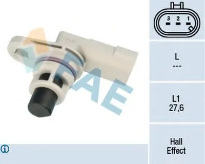 Датчик частоты вращения, управление двигателем; Датчик, положение распределительного вала FAE купить