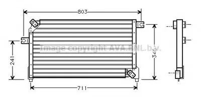 Конденсатор, кондиционер AVA QUALITY COOLING купить