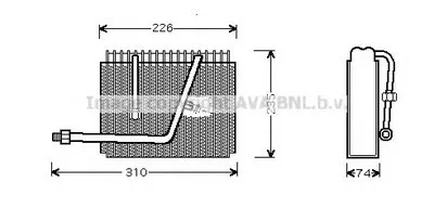 Испаритель, кондиционер AVA QUALITY COOLING купить