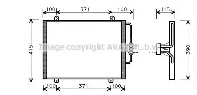 Конденсатор, кондиционер AVA QUALITY COOLING купить