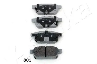 Комплект тормозных колодок, дисковый тормоз ASHIKA купить
