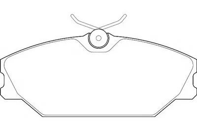Комплект тормозных колодок, дисковый тормоз DURON купить