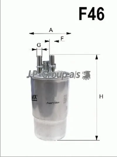 Топливный фильтр QH JP GROUP купить