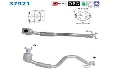 Катализатор для переоборудования AS купить