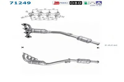 Катализатор для переоборудования AS купить