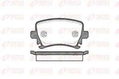Комплект тормозных колодок, дисковый тормоз KAWE купить