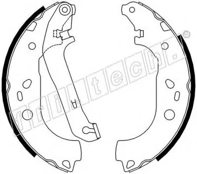 Комплект тормозных колодок fri.tech. купить