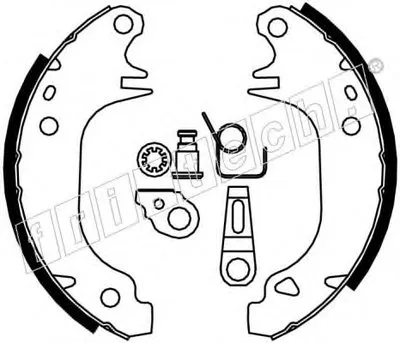 Комплект тормозных колодок fri.tech. купить