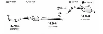 Система выпуска ОГ ASSO купить