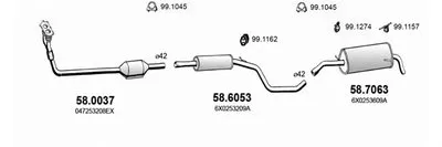 Система выпуска ОГ ASSO купить