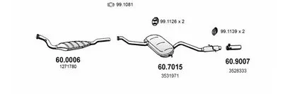 Система выпуска ОГ ASSO купить