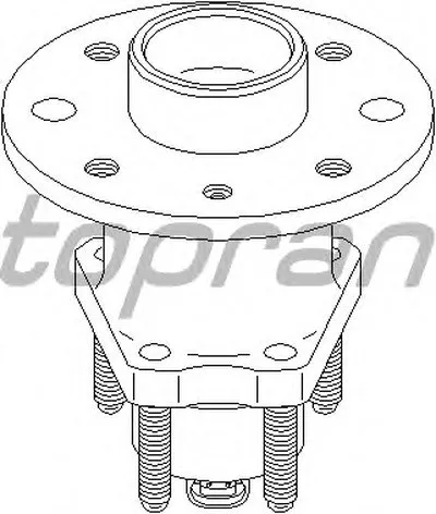 ? колесн. ступицы = TOPRAN купить