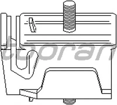 Кронштейн двигателя TOPRAN купить