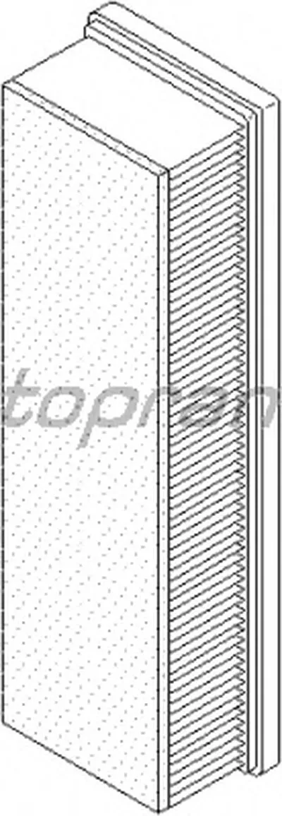 Воздушный фильтр TOPRAN купить