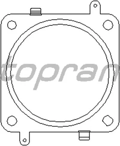 Прокладка, труба выхлопного газа TOPRAN купить