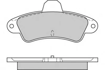 Комплект тормозных колодок, дисковый тормоз E.T.F. купить