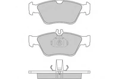 Комплект тормозных колодок, дисковый тормоз E.T.F. купить