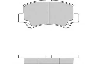 Комплект тормозных колодок, дисковый тормоз E.T.F. купить