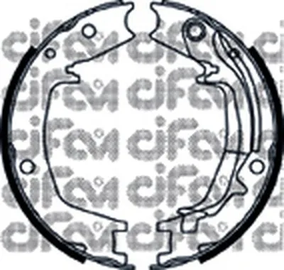 Комплект тормозных колодок, стояночная тормозная система CIFAM купить