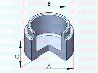 Поршень, корпус скобы тормоза AUTOFREN SEINSA купить