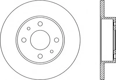 Тормозной диск ADAPTIVE OPEN PARTS купить
