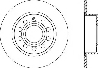 Тормозной диск ADAPTIVE OPEN PARTS купить