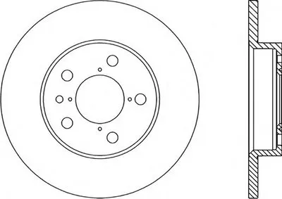 Тормозной диск RADIANCE OPEN PARTS купить