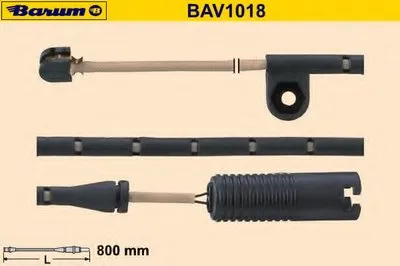 Сигнализатор, износ тормозных колодок BARUM купить