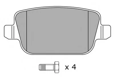 Комплект тормозных колодок, дисковый тормоз FREMAX купить