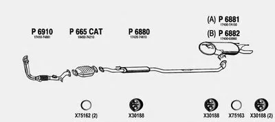 Система выпуска ОГ FENNO купить