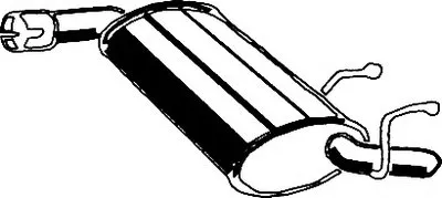 Глушитель выхлопных газов конечный ASMET купить