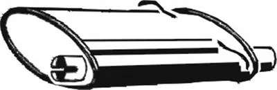 Глушитель выхлопных газов конечный ASMET купить