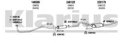 Система выпуска ОГ KLARIUS купить
