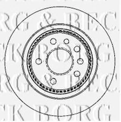 Тормозной диск BORG & BECK купить