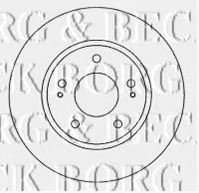 Тормозной диск BORG & BECK купить