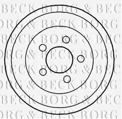 Тормозной барабан BORG & BECK купить
