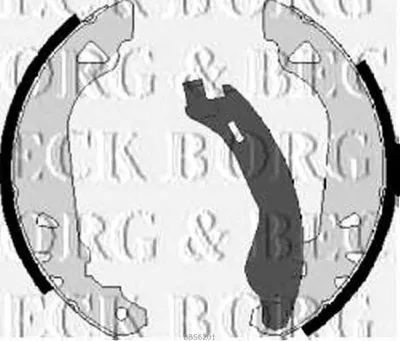 Комплект тормозных колодок BORG & BECK купить