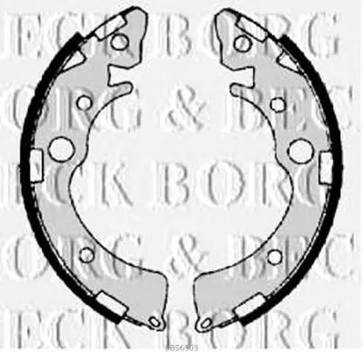 Комплект тормозных колодок BORG & BECK купить