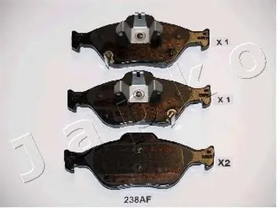 Комплект тормозных колодок, дисковый тормоз JAPKO купить