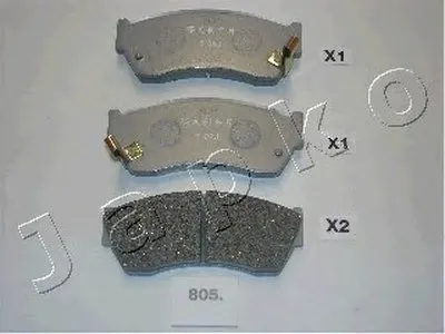 Комплект тормозных колодок, дисковый тормоз JAPKO купить