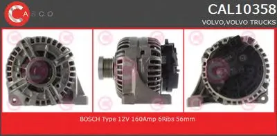 Генератор GENUINE SERIES CASCO купить