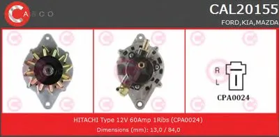 Генератор BRAND NEW SERIES CASCO купить