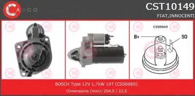 Стартер BRAND NEW SERIES CASCO купить