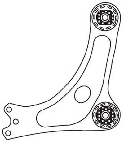 Рычаг независимой подвески колеса, подвеска колеса FRAP купить