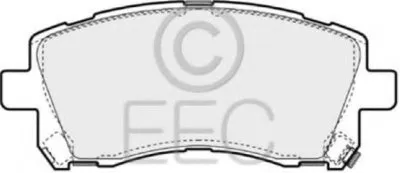 Комплект тормозных колодок, дисковый тормоз EEC купить