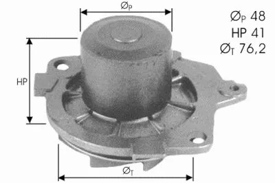 Водяной насос PROTECHNIC купить