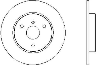 Тормозной диск PRO HELLA PAGID купить